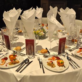 Table at Volksoper Dinner